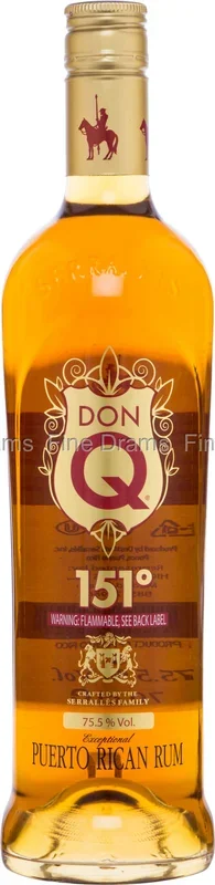 Don Q Puerto Rican Overproof Rum | 700ML