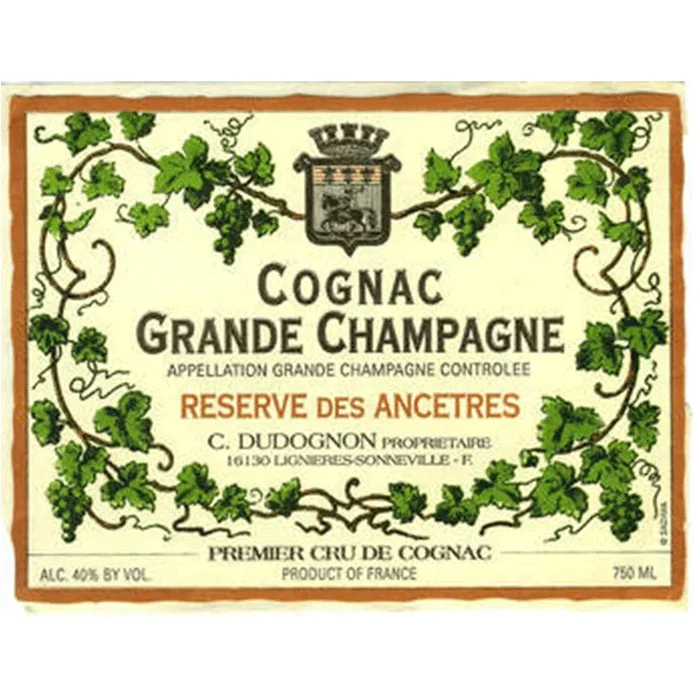 Dudognon Cognac ‘Reserve,’ 10 Yrs Old