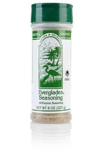 Everglades All Purpose Seasoning Signature Blend Of Herbs & Spices For Bold Southern Flavor, Perfect For Meats, Vegetables, Soups & More All-In-One Seasoning For Cooking & Table Use 8Oz