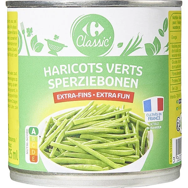 EXTRA FINE GREEN BEANS 400G (#115744)