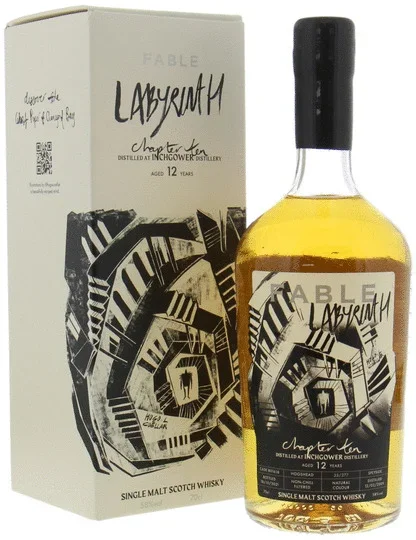 Fable Labyrinth Inchgower Chapter Ten 12 Year Old Single Malt Scotch Whisky