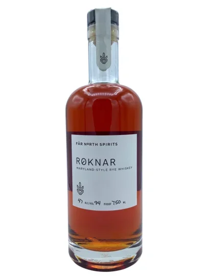 Far North Spirits Roknar Maryland Style Rye Whiskey