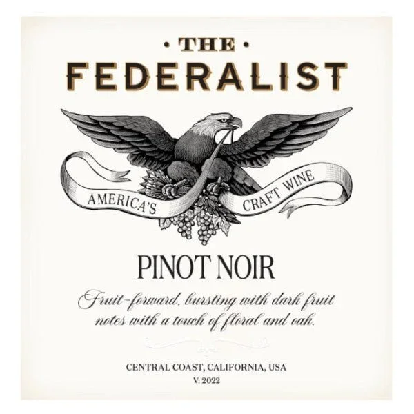 Federalist Pinot Noir Central Coast 750ml