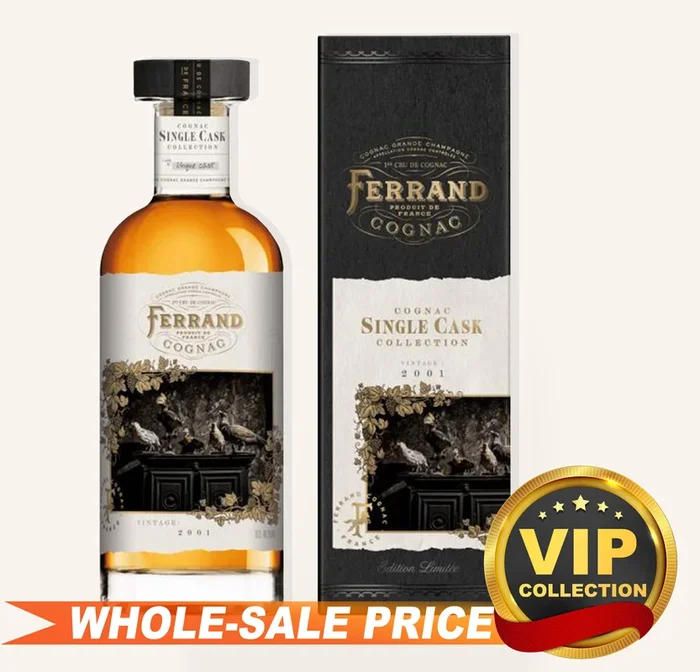 Ferrand Cognac Grande Champagne Cognac Single Cask Collection 2001 LTD 21 Yr Proof 100.4 750ml