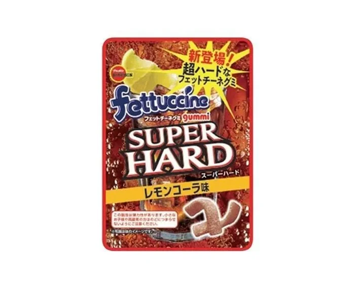 Fettuccine Super Hard Gummy: Lemon Cola