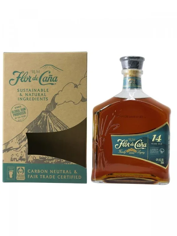 Flor De Cana 14 Year Old Rum | 700ML