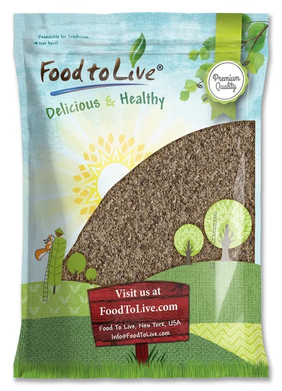 Food To Live – Dill Seeds Whole, 5 Pounds Kosher, Raw, Vegan, Bulk