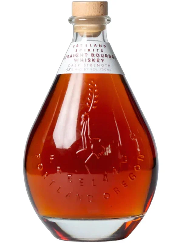 Freeland Spirits Cask Strength Bourbon Whiskey Finished in Argyle Pinot Noir Barrels