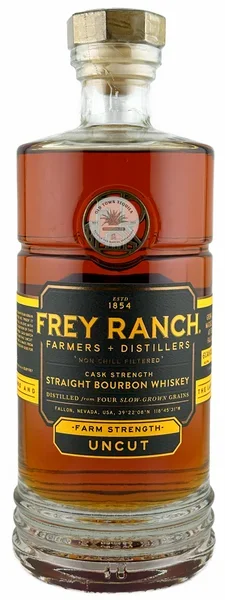 Frey Ranch Farm Strength Uncut bourbon Whiskey