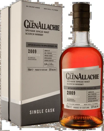 Glenallachie Single Cask Oloroso Hogshead 14 Year Old Single Malt Scotch Whisky