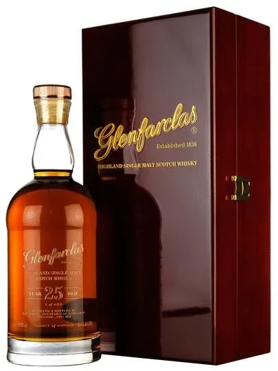 Glenfarclas Glencairn Decanter 25 Year Old Single Malt Scotch Whisky