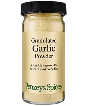 Granulated Garlic Powder By Penzeys Spices 2.9 Oz 1/2 Cup Jar (Pack Of 1)