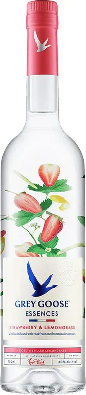 Grey Goose Essences Strawberry & Lemongrass 750ml