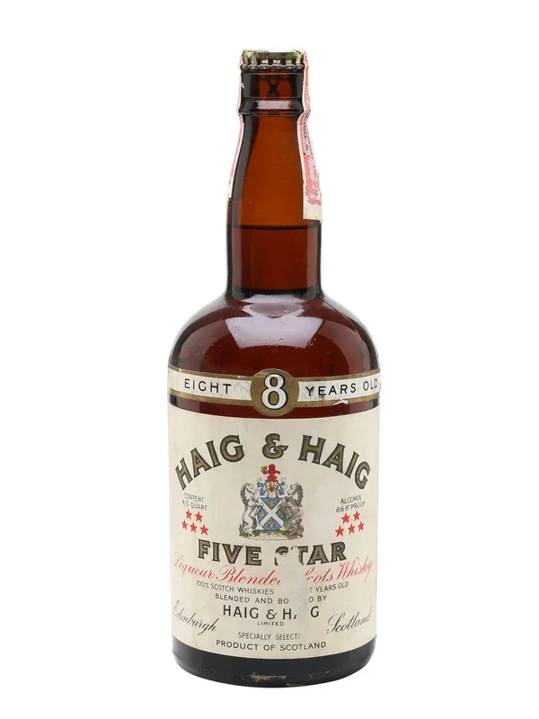 Haig & Haig Five Star 8 Years Old Bot.1950s Blended Scotch Whisky