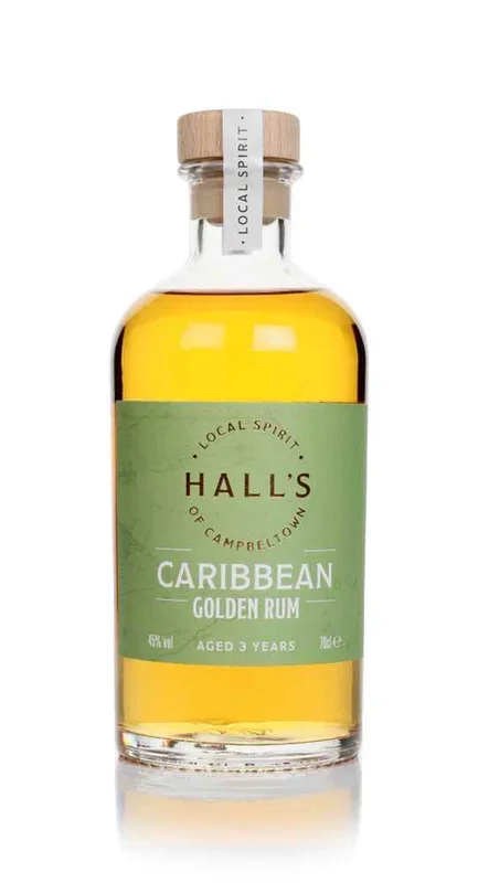 Hall’s of Campbeltown Golden Caribbean Rum | 700ML