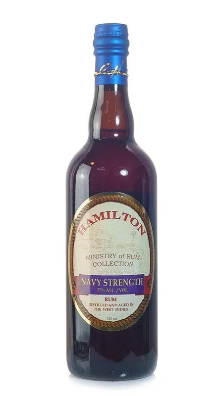 Hamilton Navy Strength Rum 114 Proof 750ml