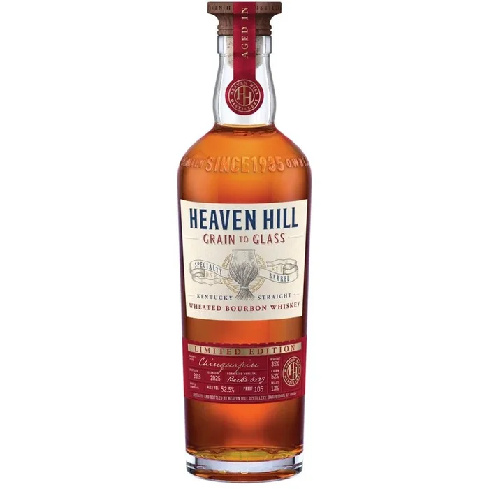 Heaven Hill Grain to Glass Specialty Barrel Series Wheated Bourbon Aged In Chinquapin Oak