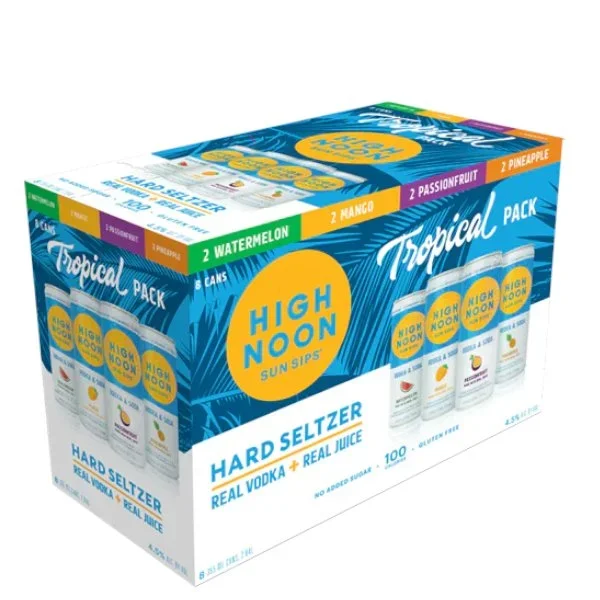 High Noon Tropical Variety Pack 355ml x 8 Cans