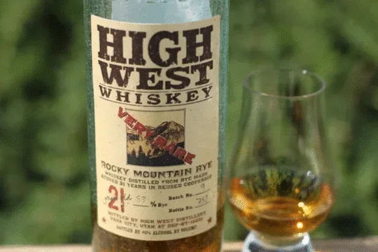 High West Very Rare 21 Year Old Rocky Mountain Rye Whiskey