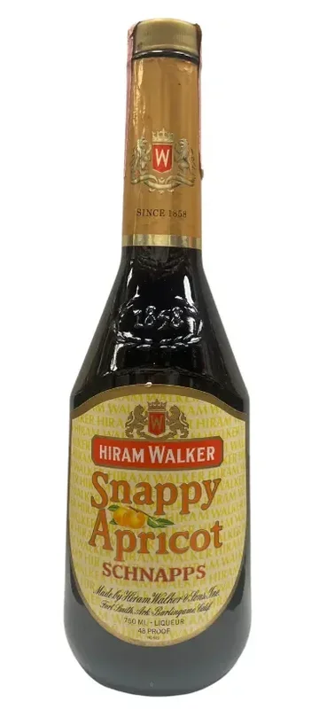 Hiram Walker Snappy Apricot Schnapps