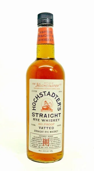 Hochstadter’s Straight Vatted Rye Whiskey