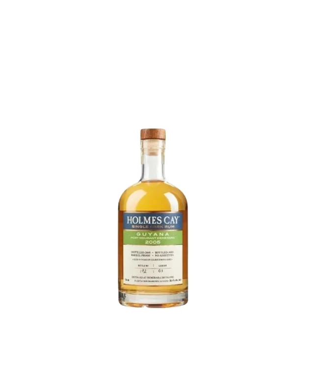 Holmes Cay Guyana Port Mourant Demerara Rum 2005