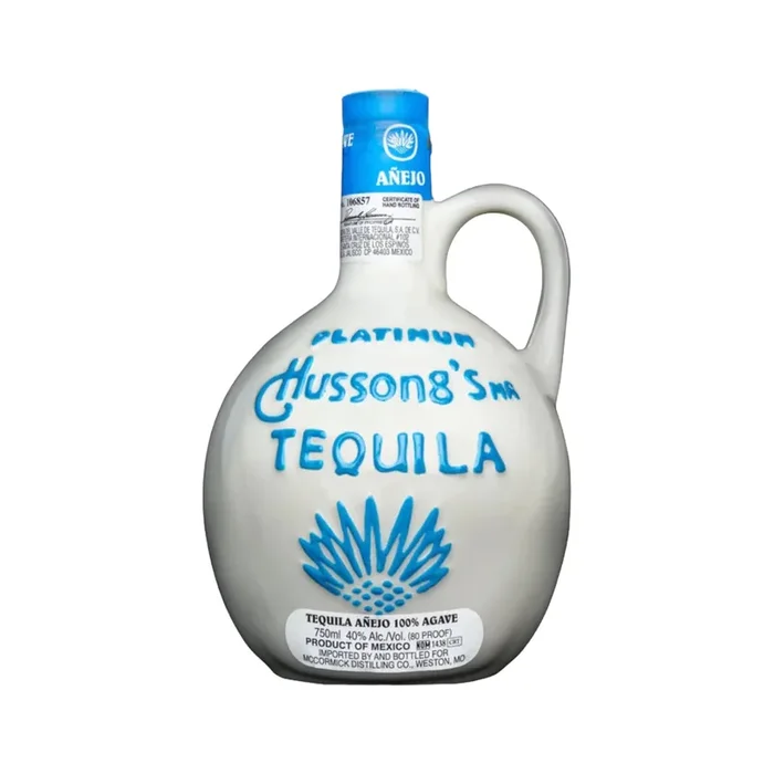 Hussong’s Mr Platinum Anejo Tequila 750ml