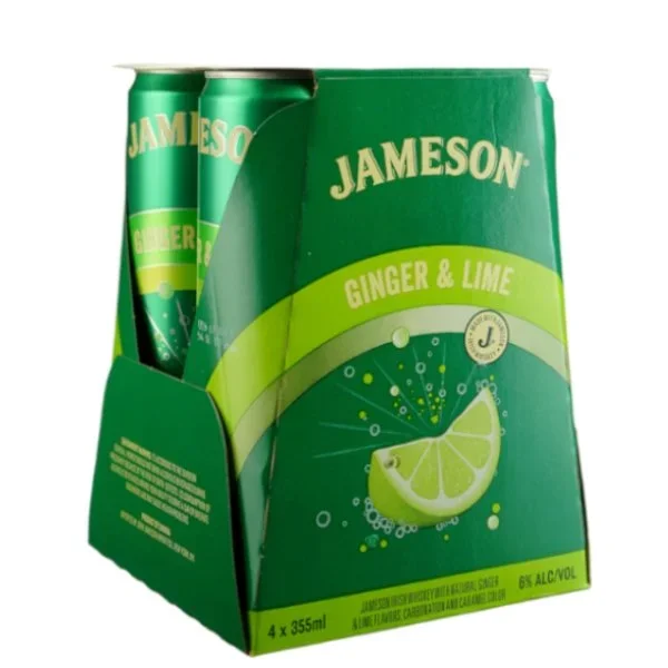 Jameson CKTL Ginger & Lime 4 x Cans EACH