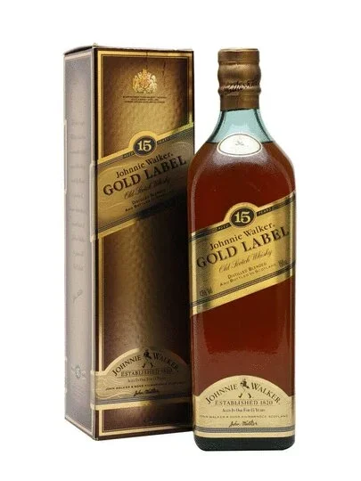 Johnnie Walker Gold Label 15 Year Old Blended Scotch Whisky