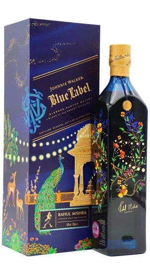 Johnnie Walker Rahul Mishra Blue Label Diwali Limited Edition Blended Scotch Whisky