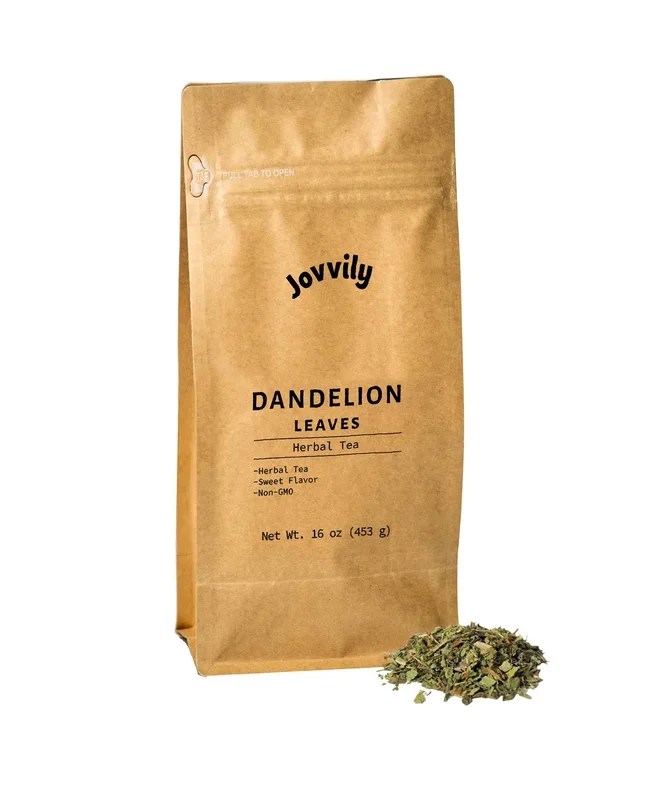 Jovvily Dandelion Leaves – 1 Lb – Cut & Sifted – Herbal Tea – Cuisine Garnish