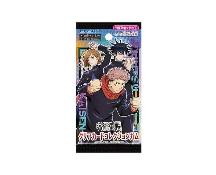 Jujutsu Kaisen Clear Card Collection Gum