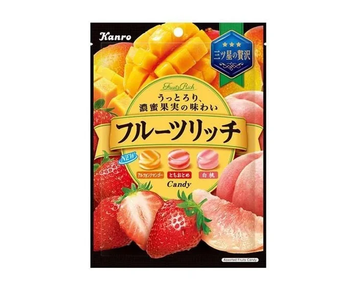 Kanro Triple Fruits Rich Candy