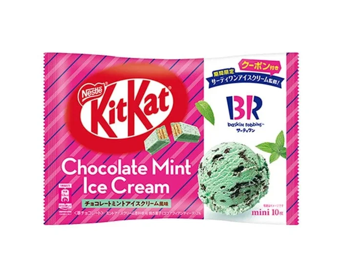 Kit Kat X Baskin Robbins: Chocolate Mint Ice Cream