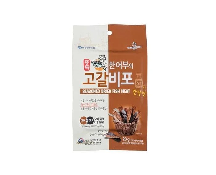 Korean Soy Sauce Dried Fish Snack