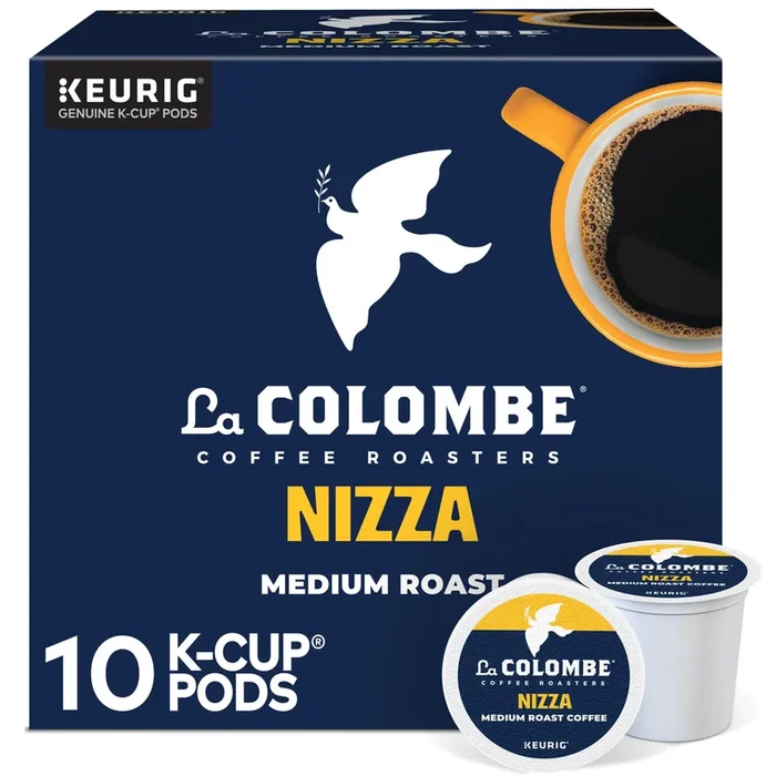La Colombe® Coffee Roasters Nizza Medium Roast Coffee, Single Serve Keurig® K-Cup® Pods, 10-Count Box