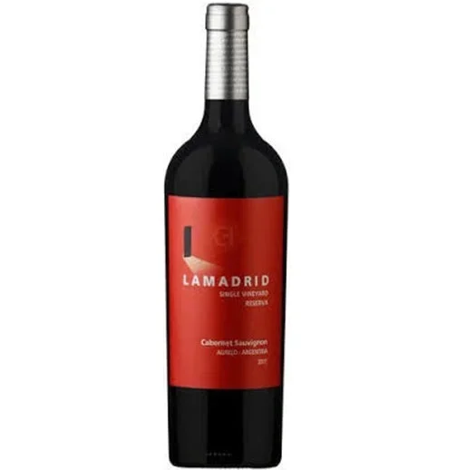 Lamadrid Cabernet Sauvignon Single Vineyard Reserva Agrelo2019 750ml