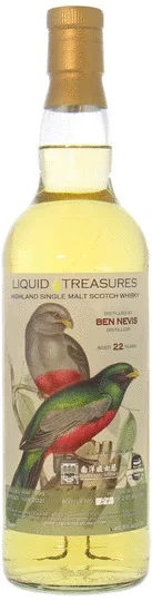 Liquid Treasures Ben Nevis 22 Year Old Single Malt Scotch Whisky