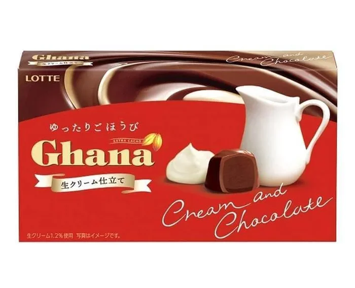 Lotte Ghana Creame And Chocolat