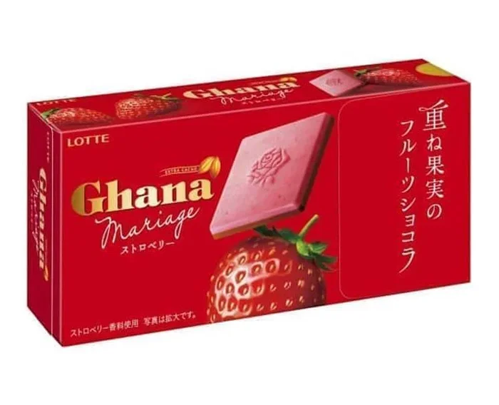 Lotte Ghana Mariage: Strawberry Chocolate