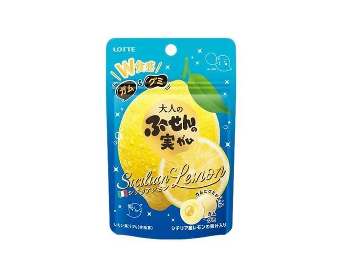 Lotte Sicilian Lemon Gum X Gummies