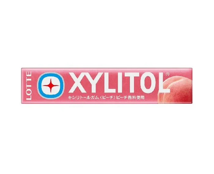 Lotte Xylitol Gum Peach