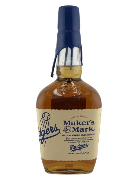 Makers Mark Kentucky Straight Bourbon Whiskey LA Dodgers Edition 2025