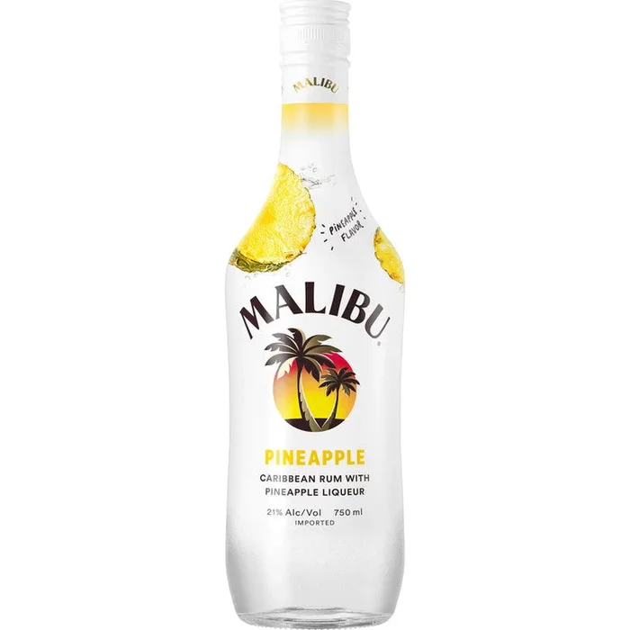 Malibu Pineapple Flavored Rum 42 1.75L