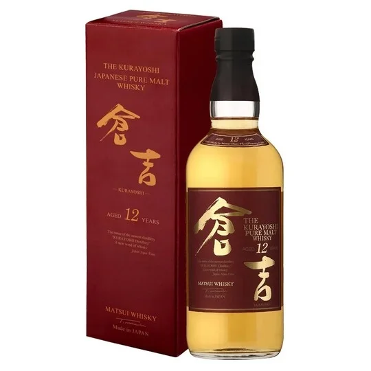 Matsui Shuzo The Kurayoshi 12 Year Old Pure Malt Japanese Whisky 92 Proof