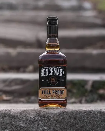 Mcafees Benchmark Old No 8 Full Proof Extra Strong Kentucky Straight Bourbon Whiskey