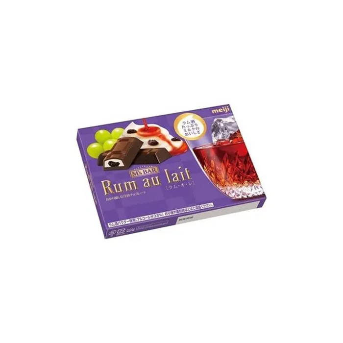 Meiji M’S Rum Au Lait Chocolates