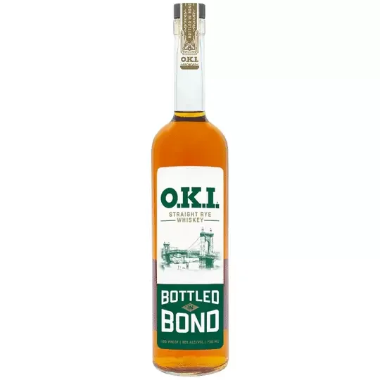 Oki Bottled In Bond Straight Rye Whiskey
