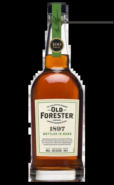 OLD FORESTER BOURBON 1897 BOTTLED IN BOND KENTUCKY 100PF 750ML