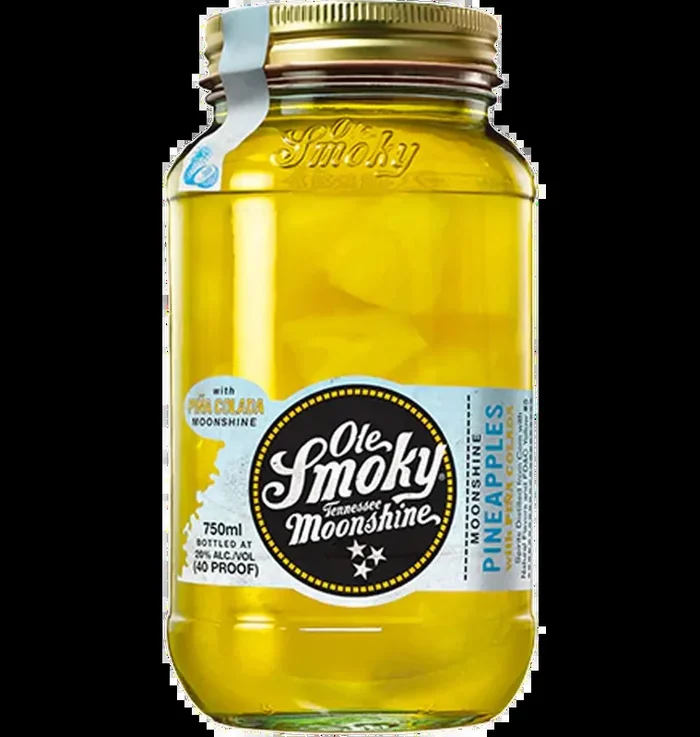 OLE SMOKY MOONSHINE PINEAPPLES 750ML